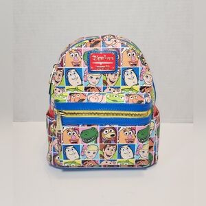 Disney Parks TOY STORY Loungefly Mini Backpack - NWT